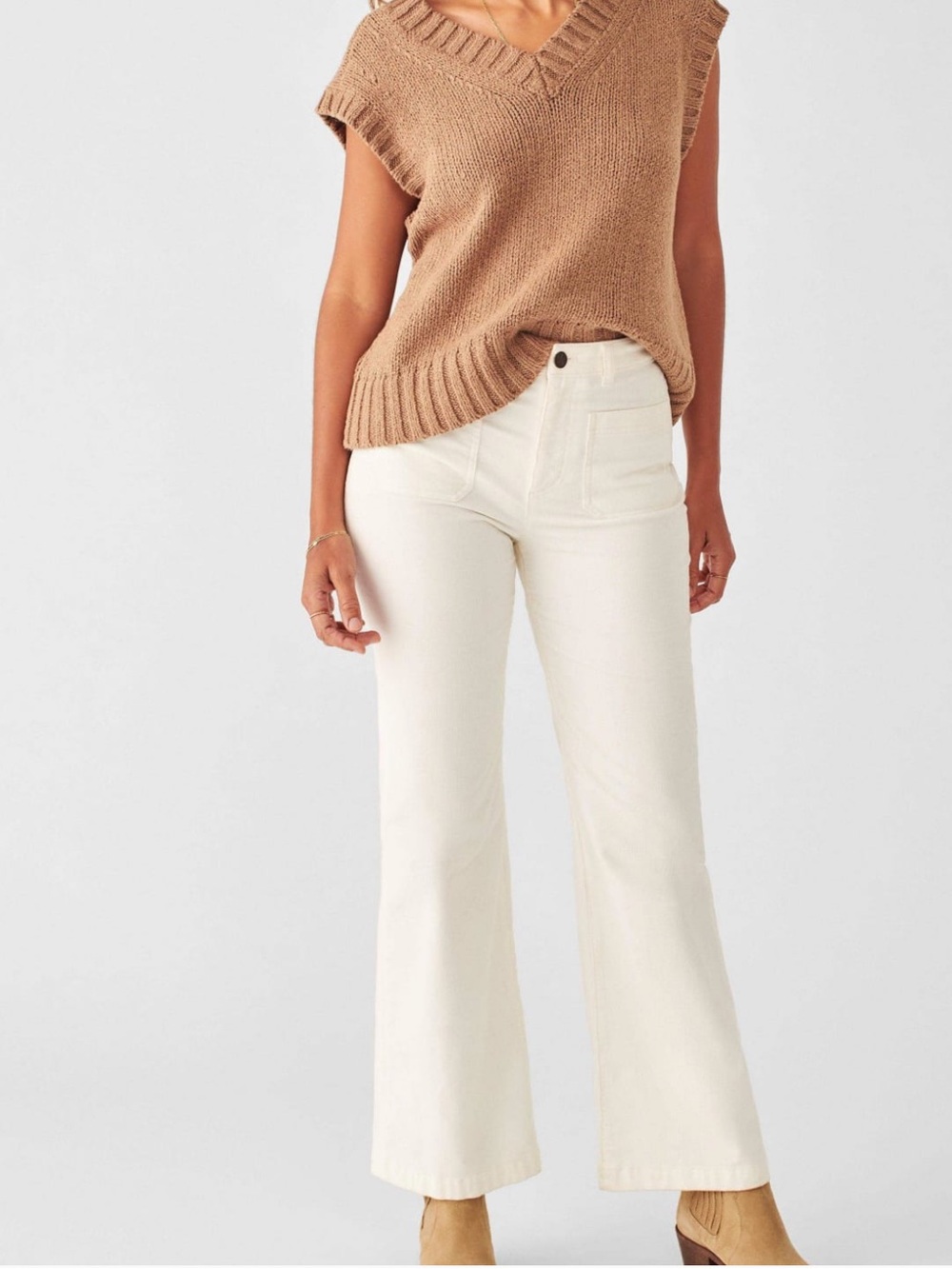 Faherty Women’s Stretch Cord Patch Pocket Pants